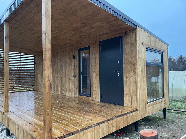 Баня ЛОФТ 7х5 м