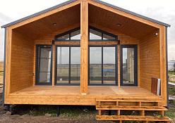 Строительство каркасного дома Сенто. Комплектация "Стандарт"