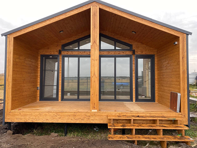 Строительство каркасного дома Сенто. Комплектация "Стандарт"